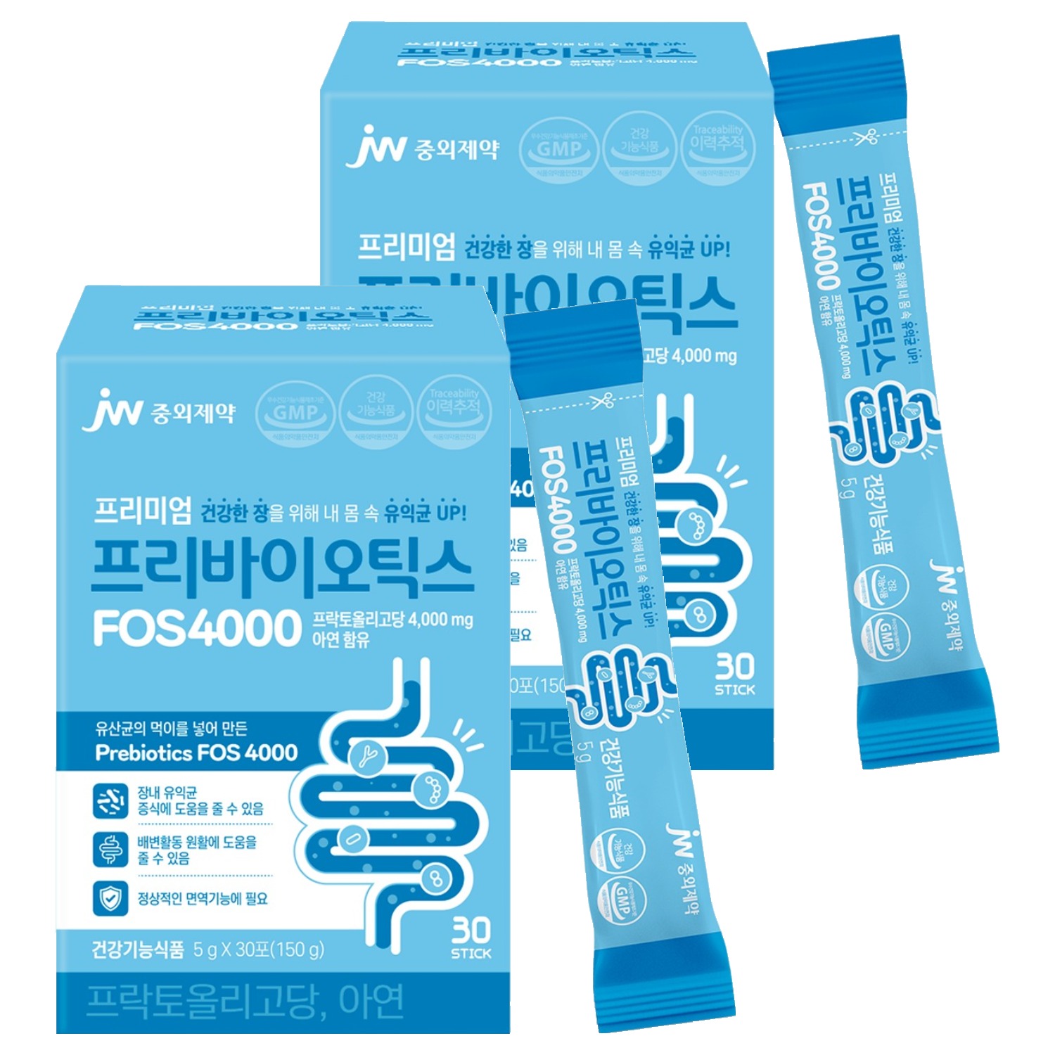 JW중외제약 프리미엄 프리바이오틱스 FOS 4000, 현재가 17,580원