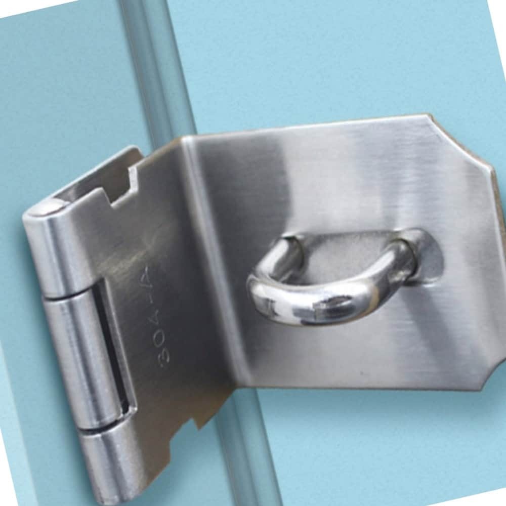 아르메종 무타공 잠금장치 걸고리 잠금고리 미닫이 여닫이 겸용 블랙 8,100원