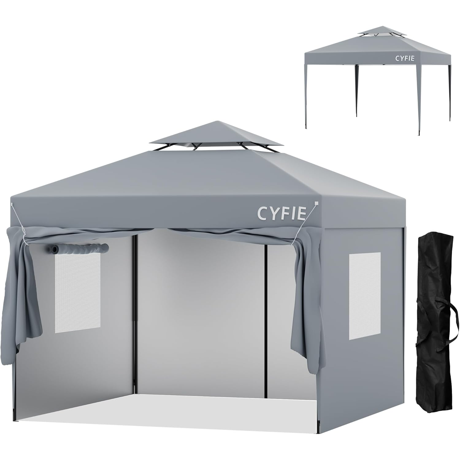 {특가 } 아웃도어 원터치 텐트 하우스텐트 방수 그늘막  창문 야외 캠핑 자외선 차단 3X3  4-6인용 캐노피 천막  야외 운동회 헹사 130,500원