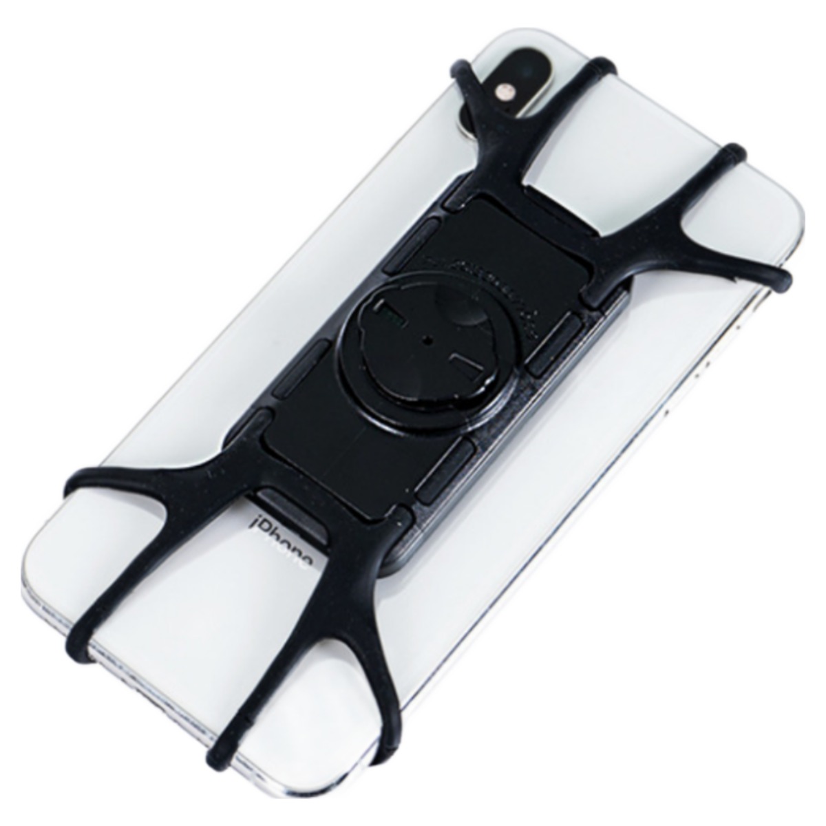 OnBit 원터치 실리콘 가민마운트 자전거휴대폰거치대, 검정, 1개 15,800원