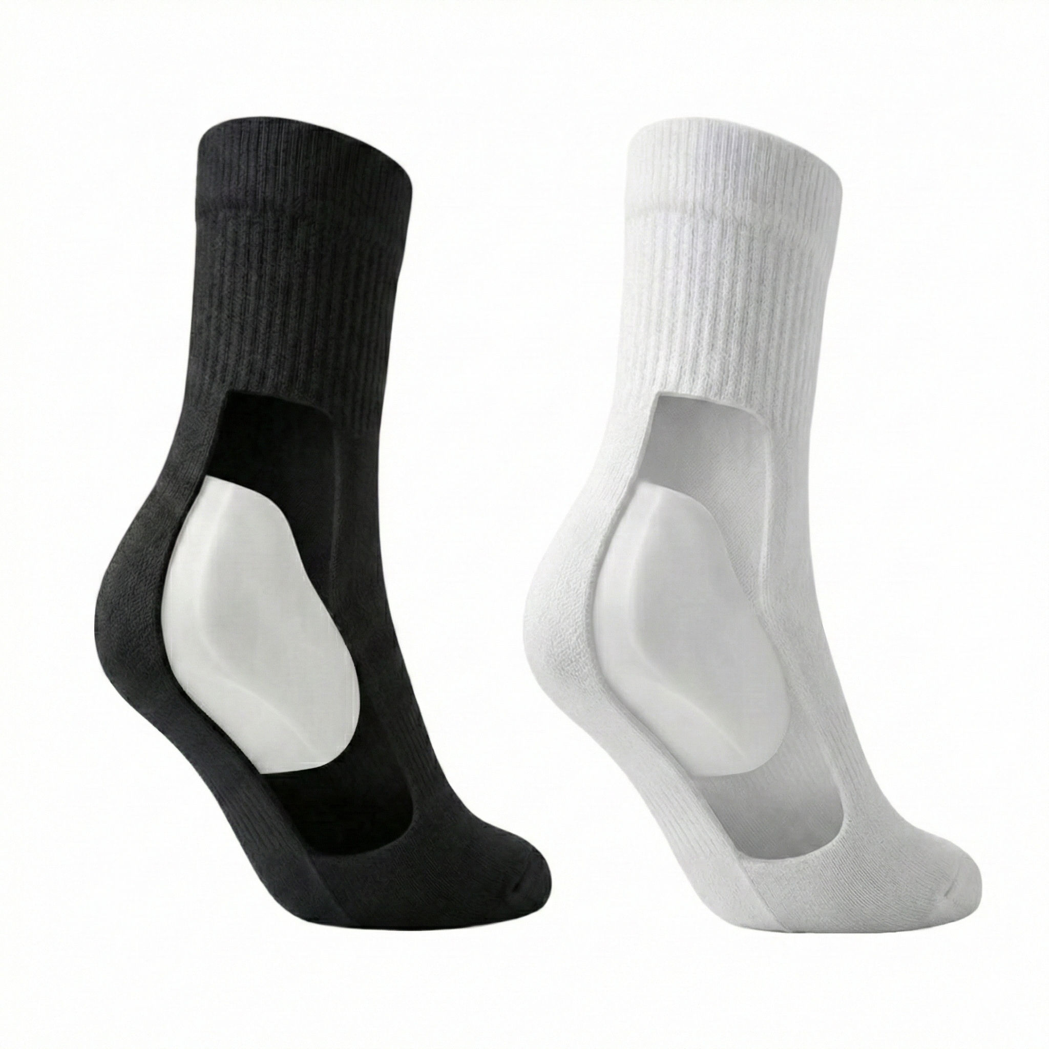 (이너마음) 3.5cm 히든힐 삭스 티안나는 편한 실리콘 깔창 키높이 양말 16,900원