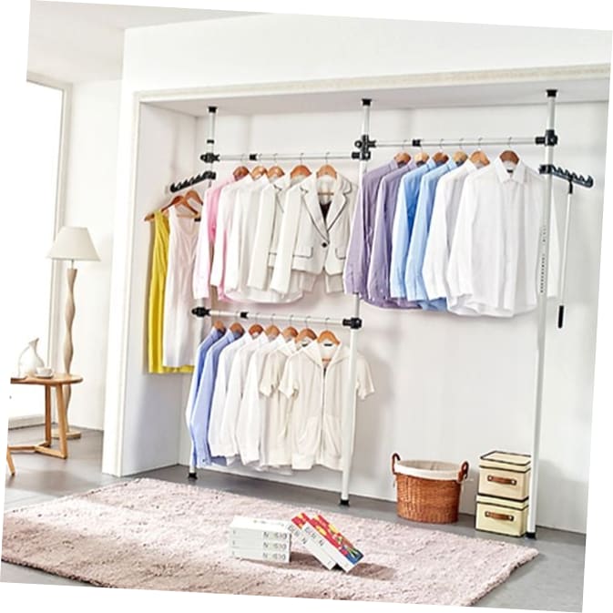 upgrade 3단 행거 38mm 고정식 스탠드 다용도 옷행거 81,300원