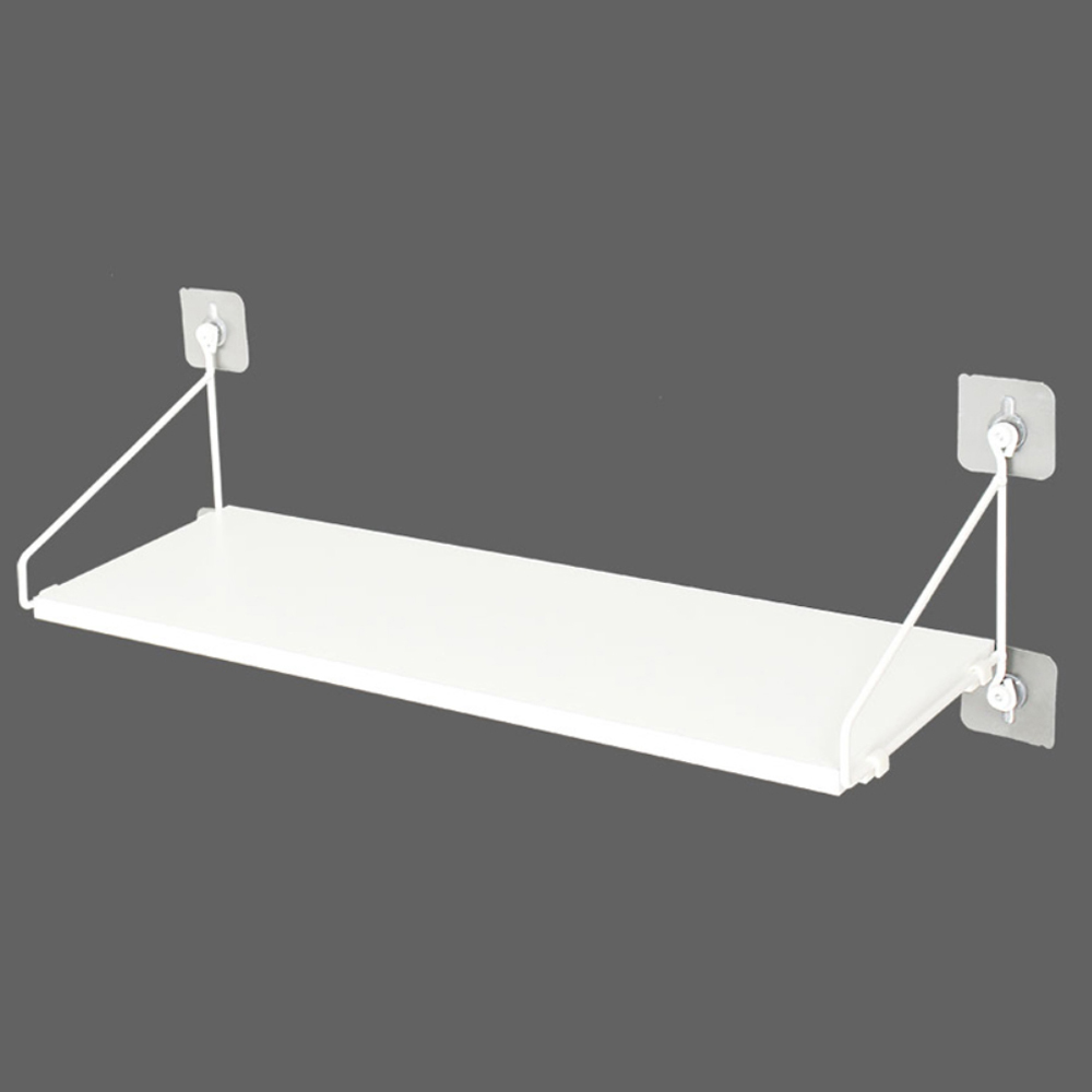 이샵 무타공 셋탑박스거치대 60cm 화이트 받침대받침 공유기거치대 셋톱박스선반 28,200원