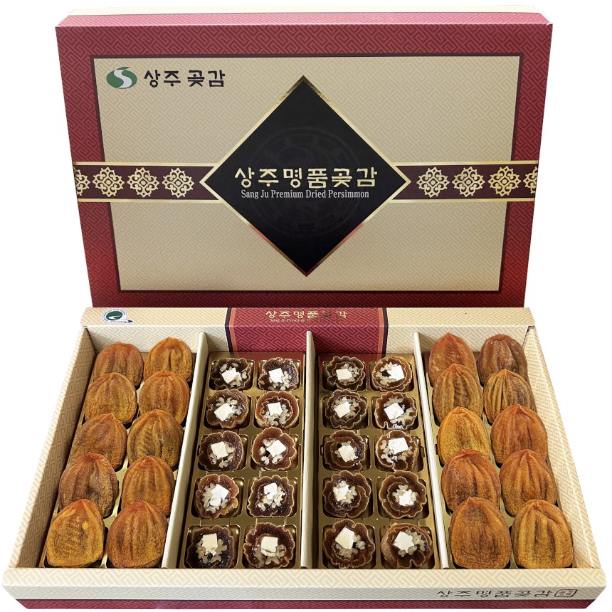 상주명품곶감 명품혼합선물세트 곶감선물세트, 1세트, 명품혼합선물세트 40구 (1.4kg) 81,900원