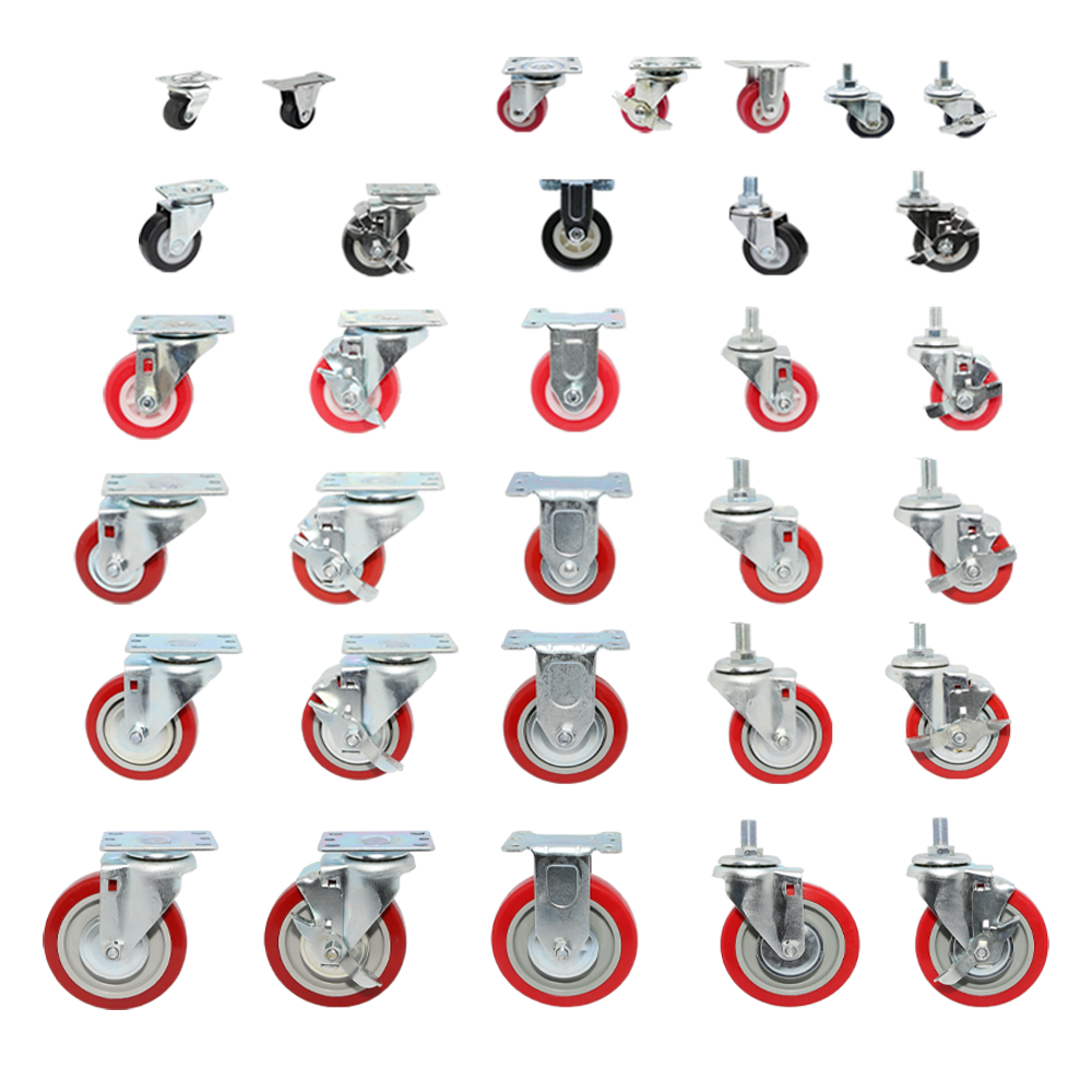 우레탄바퀴 PVC 대차 끌차 캐스터 구르마 운반구 핸드카트 카트 산업용 끌차 회전 고정 브레이크 1인치 1.5인치 2인치 2.5인치 3인치 4인치 5인치 모음전 1,430원