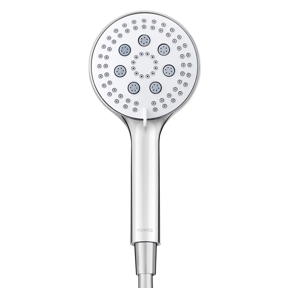 노비타 마사지 4단 수류 샤워 헤드 + 물샘방지 오링 SH-PO4030R 세트, 1개, 크롬 53,910원