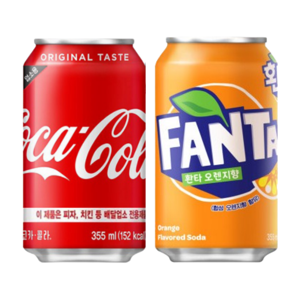 코카콜라 업소용 355ml 24입 + 환타 오렌지 355ml 24입, 24개, 355ml 42,700원