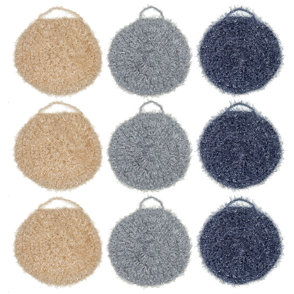 코멧 원형 2겹 아크릴 수세미 9개입 8,840원