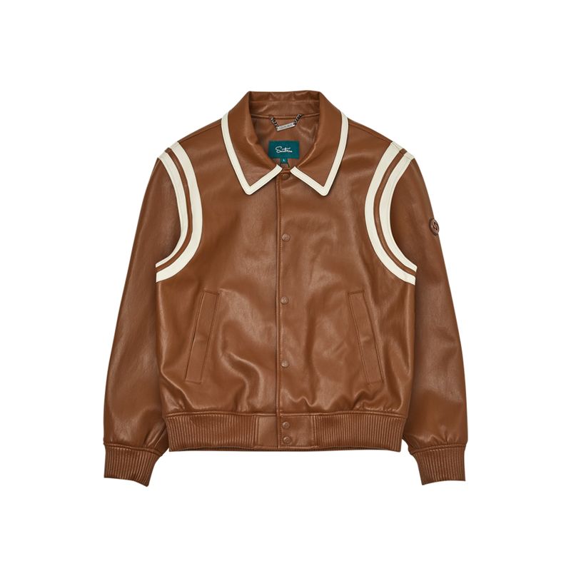 세인트나인 남성 에코레더 블루종 자켓 BROWN 178,960원
