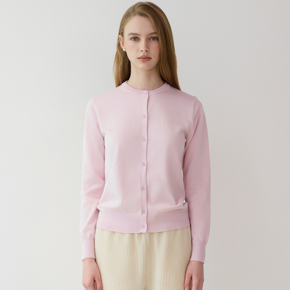 라파클럽 여성 소프트 라운드 니트 데일리 가디건 32,800원