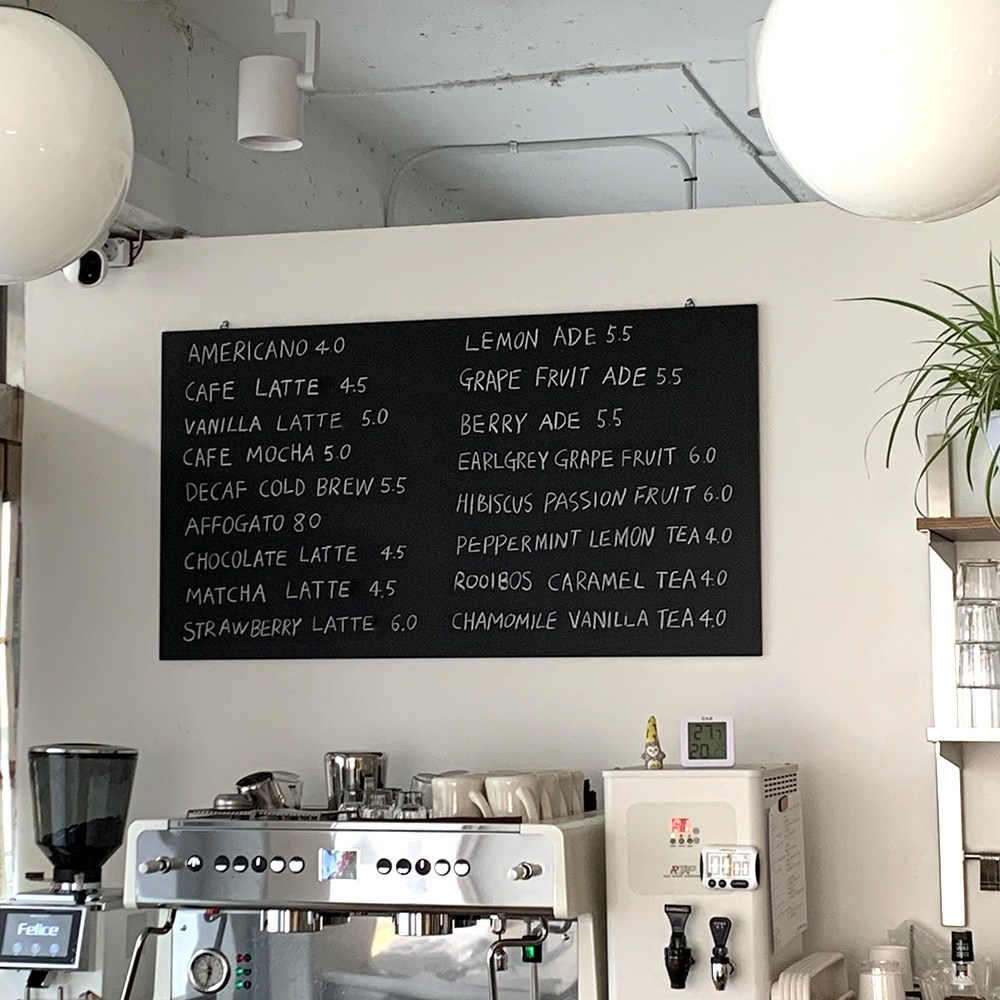 모가 국내제작 블랙칠판 분필칠판 카페 메뉴칠판 카페칠판 20,500원