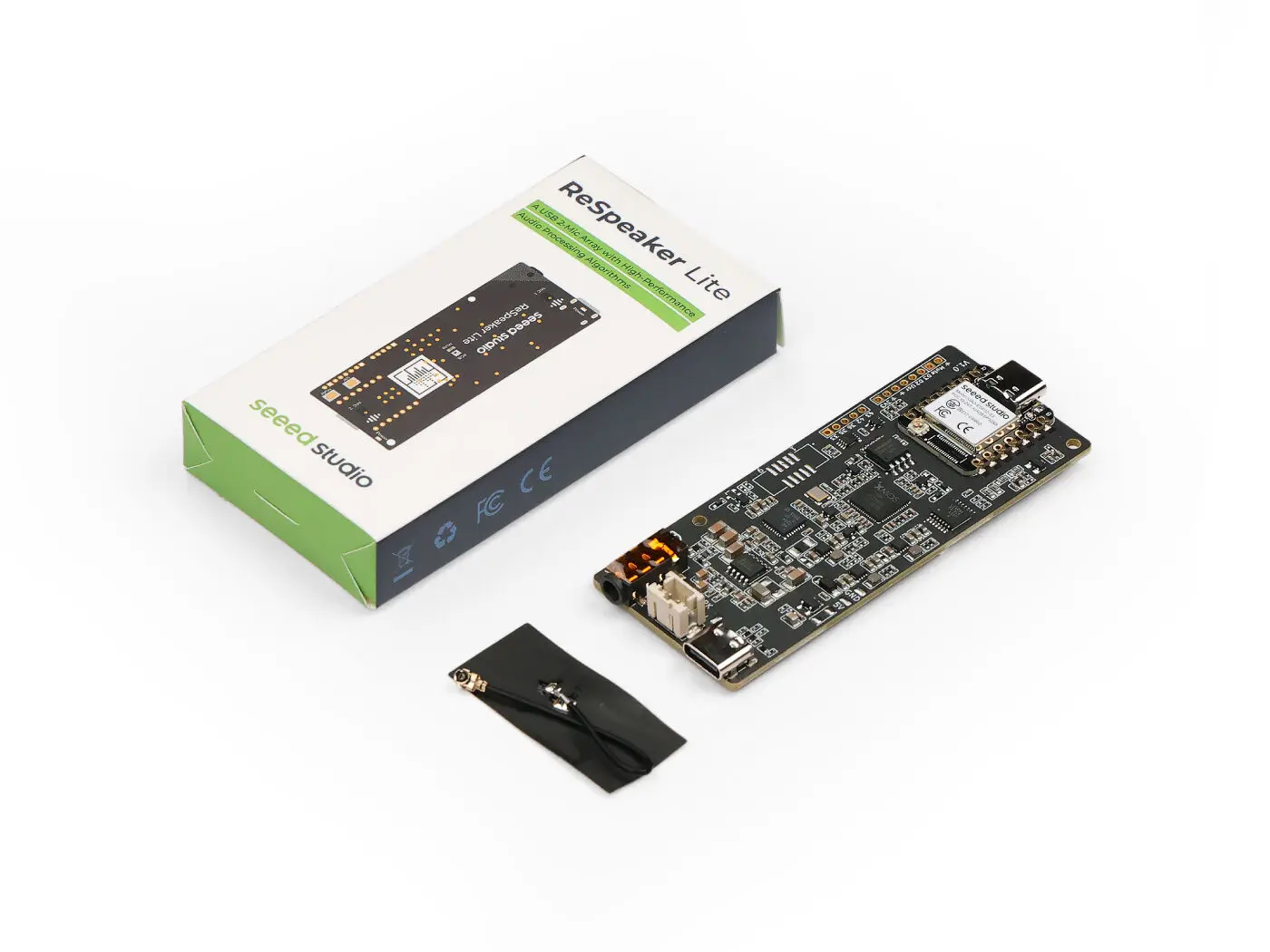 스너그데이즈 ESPHome Assistant ReSpeaker Lite 키트-USB 2 마이크 어레이 AI ASR 알고리즘 XIAO ESP32S3( 61,200원