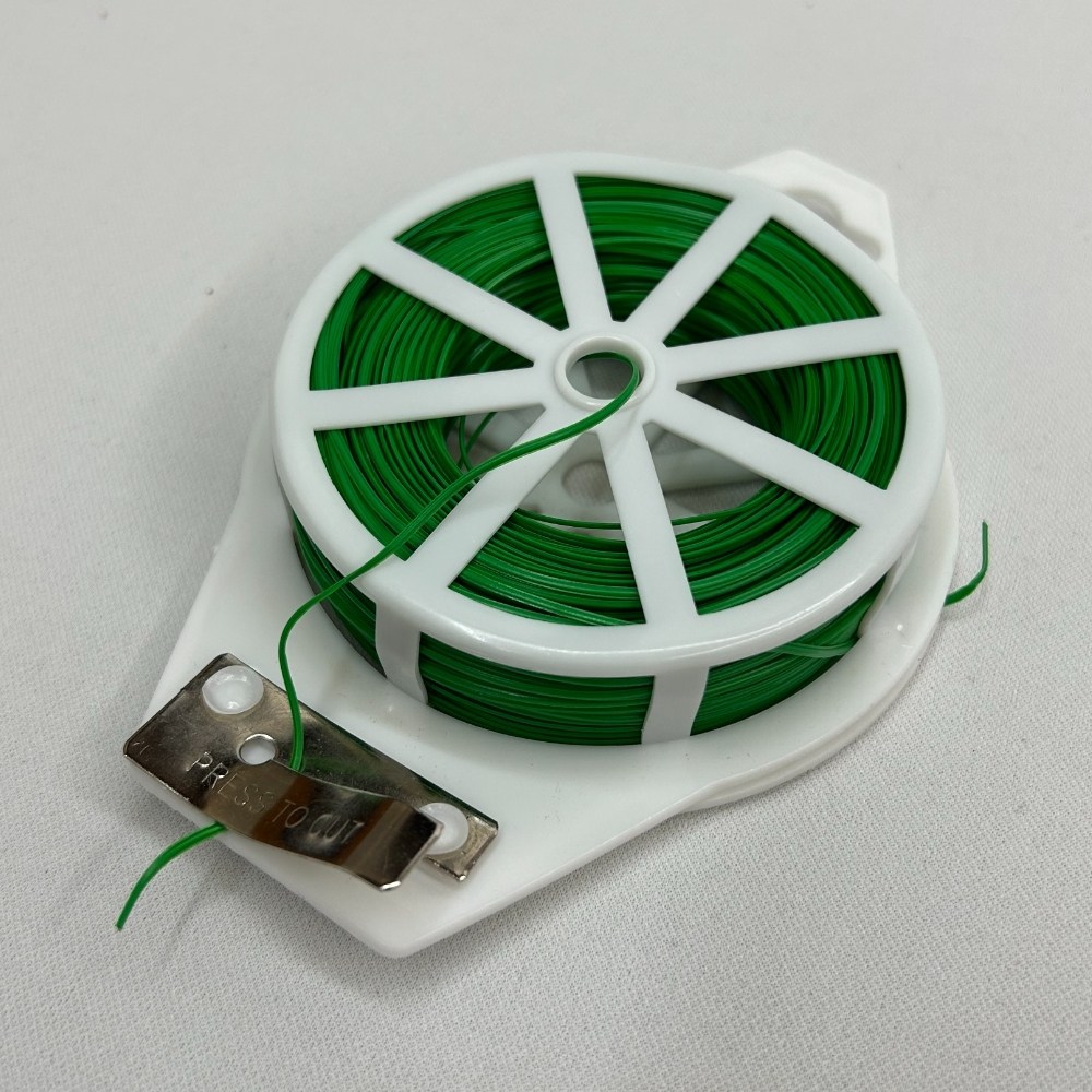 마루마켓_ 원하는대로 끊어쓰는 원예용 철사 고추끈 타이 100m 고추끈 원예용철사 철사끈 가든 타이 100m 5,900원