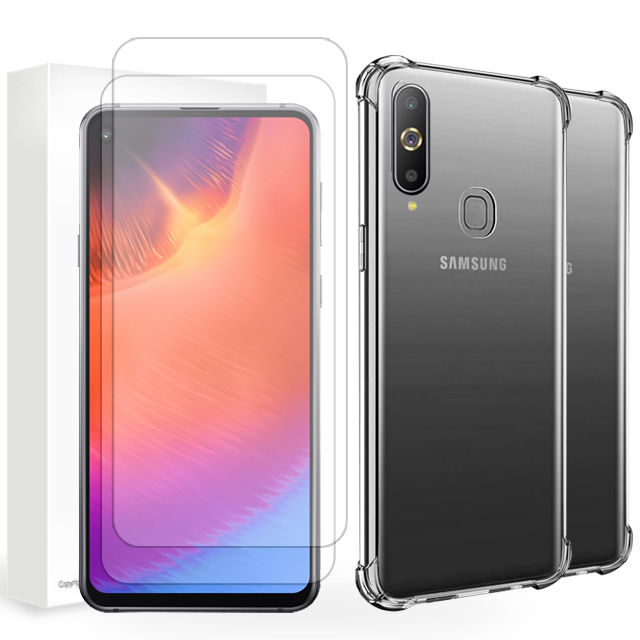 스톤스틸 강화유리 액정 보호 필름 2개 + 투명 범퍼 케이스 2개 8,480원