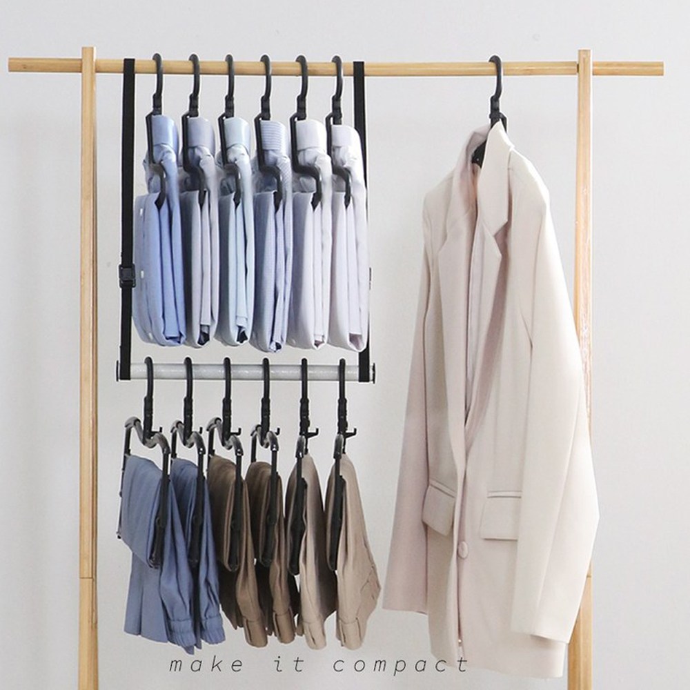 이잼 5초 접이식 옷걸이 바지걸이 옷정리 논슬립 자국없는 23,900원