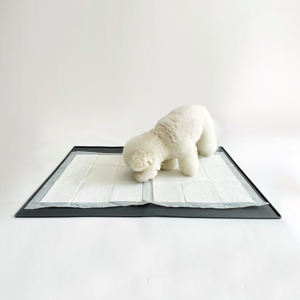 코코의집 반려동물 논슬립 실리콘 배변매트, 그레이, 1개 19,900원