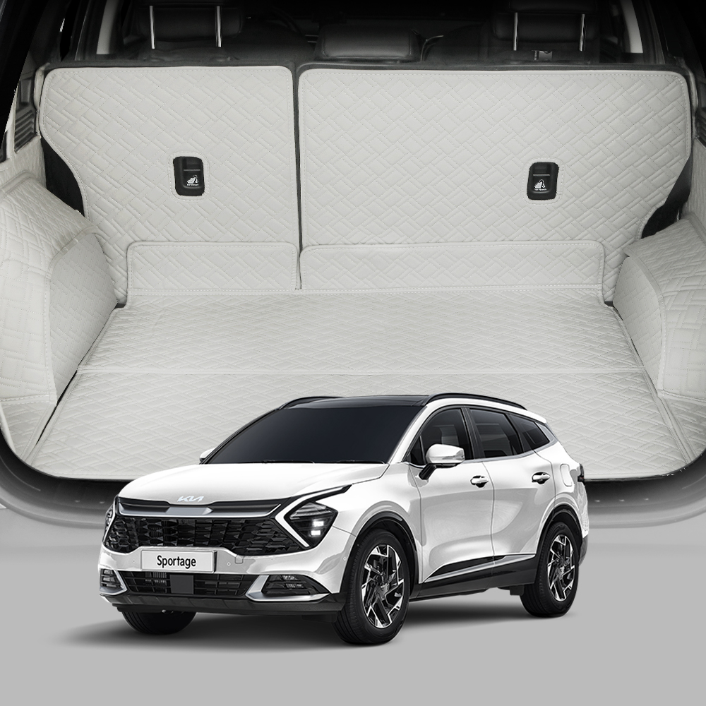 디테일링 우븐블럭 풀커버 트렁크매트 + 킥매트 + 가죽보호제 세트 109,000원