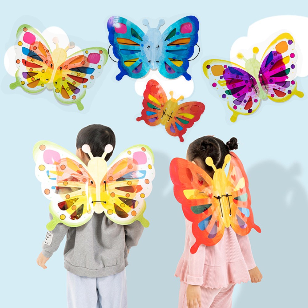 나비날개만들기키트 종이나비날개 미술재료, 종이나비날개만들기 3,500원