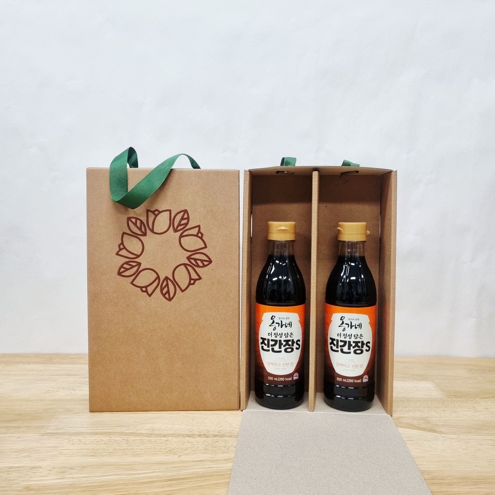 해표 옹가네 진간장S 500ml 2입 명절 간장선물세트 13,000원