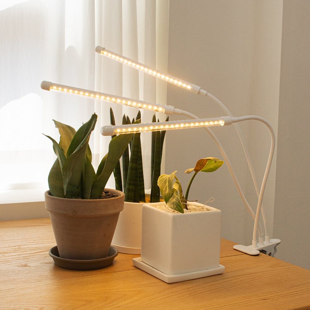 루아즈 LED 식물등 조명 1컬러 3헤드 21,130원