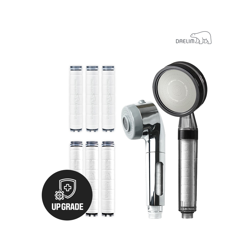 대림바스 디클린 히든필터뷰어 주방용헤드+샤워기+항균 플러스 리필필터(3개입) set 64,800원