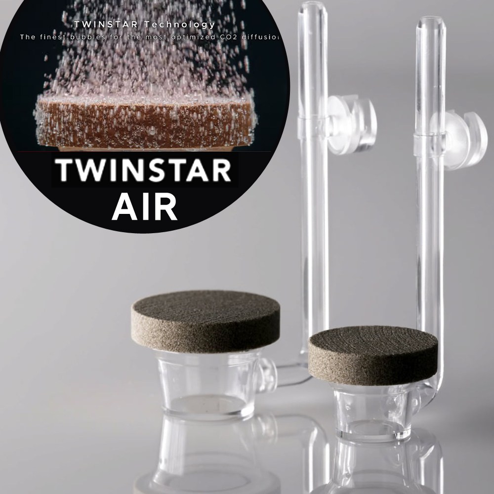 트윈스타 미세 에어 디퓨저 M/L /수족관 어항 수조 콩돌 세라믹 에어스톤 확산기 기포기 산소기 구피 네오 2,970원