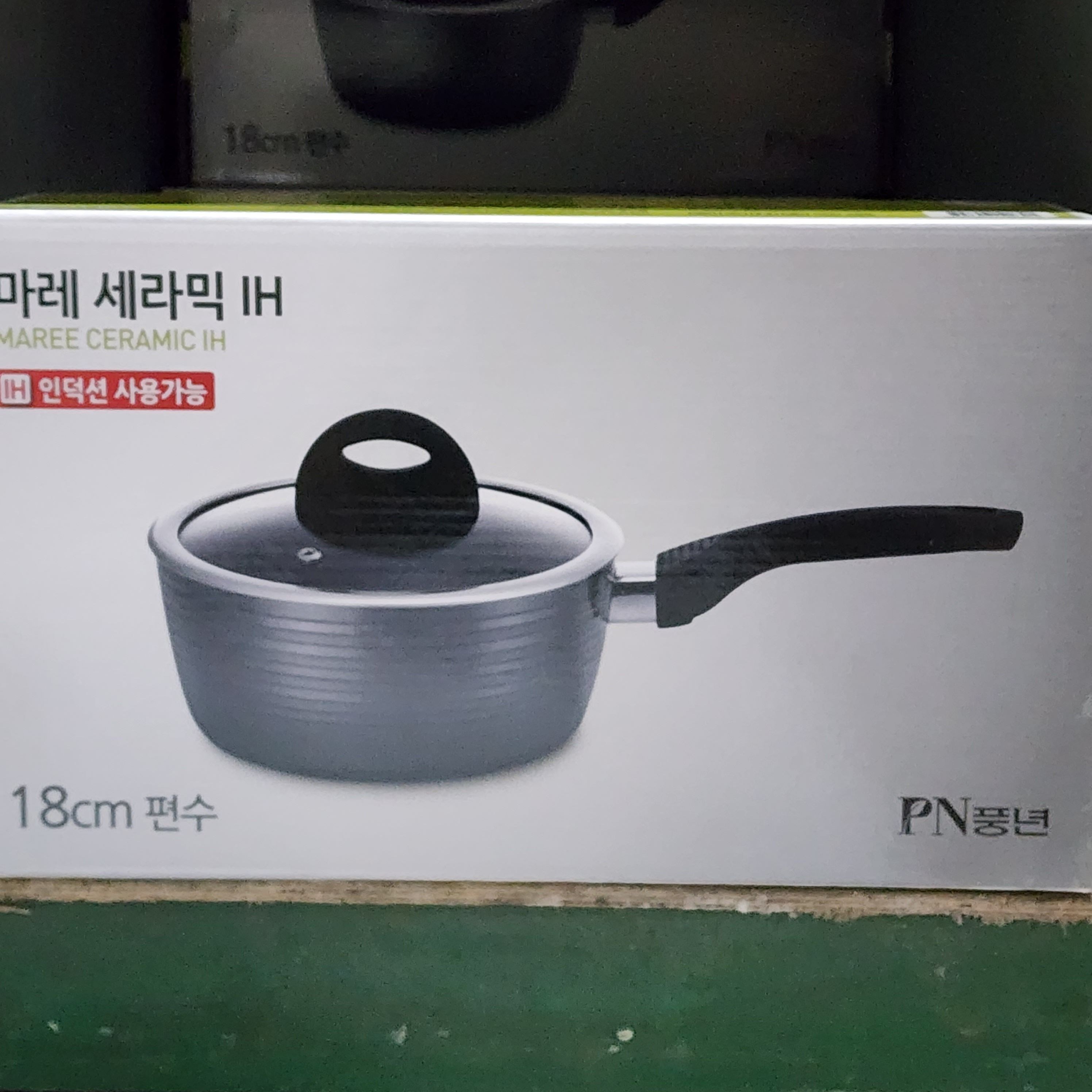 풍년 마레 세라믹 IH 편수냄비 18cm, 단일색상, 1개, 18cm, 현재가 16,590원