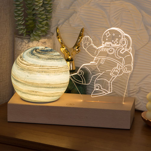 라도스트 우주비행사 무드등 1, 혼합색상 43,890원