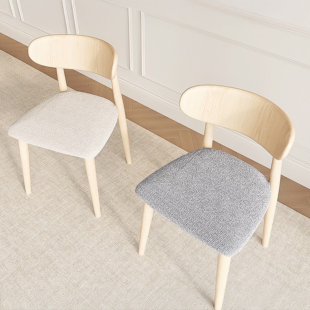 홈비 사계절 부드러운 식탁의자커버 의자 등받이 리폼 덮개 천갈이, 1개, 그레이 15,900원