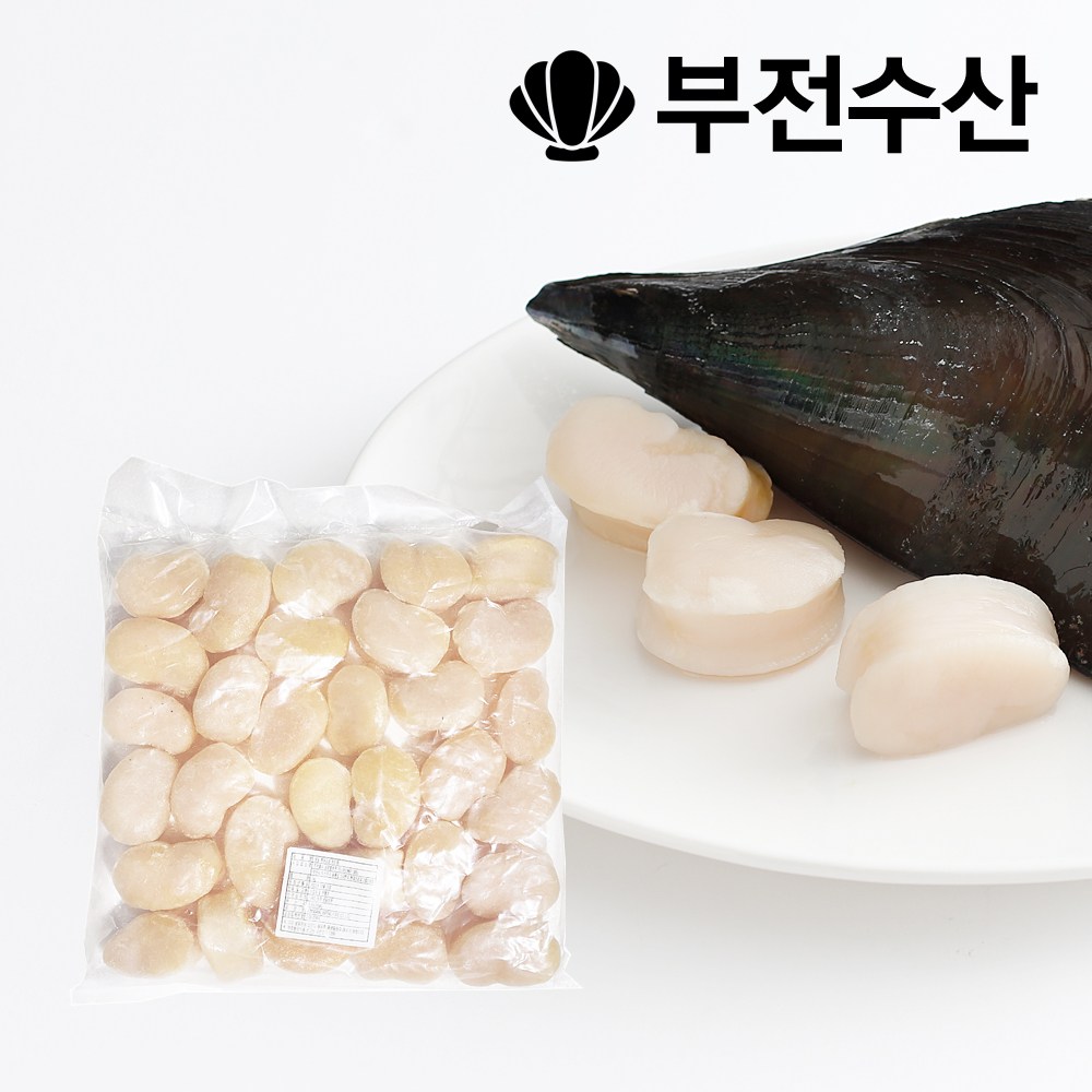 부전수산 냉동 신선한 키조개관자 (개아지살) 1kg 관자 관자구이 관자삼합 관자버터구이 관자찜 19,900원