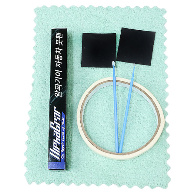 알파기어 자동차 휠 복원 페인트 붓펜, 크롬, 1개 8,900원