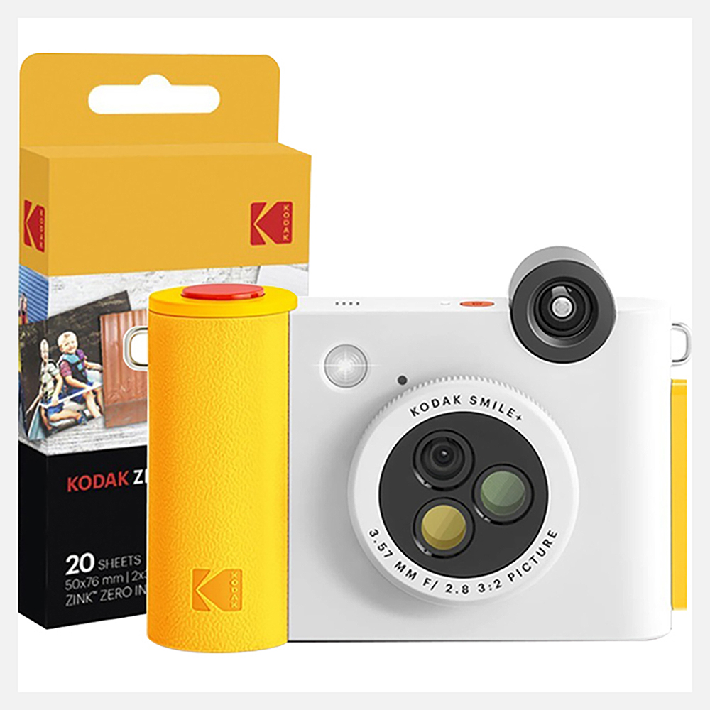 코닥 스마일플러스 포토 프린터 화이트 + 인화지 20p 세트, 단일상품, 1세트 217,420원
