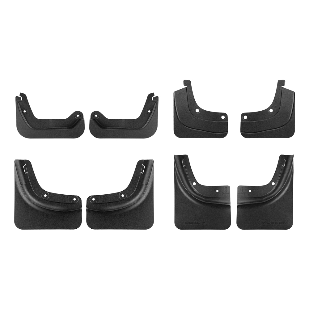 YZ 테슬라 호환 머드가드 흙받이 펜더 TPE 머드플립 모델Y 2026, 모델Y 주니퍼(2025-2026), 1세트 29,900원
