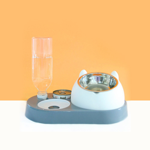 디모어 펫 강아지 고양이 스텐레스 급체방지 식기 4색상 5,900원