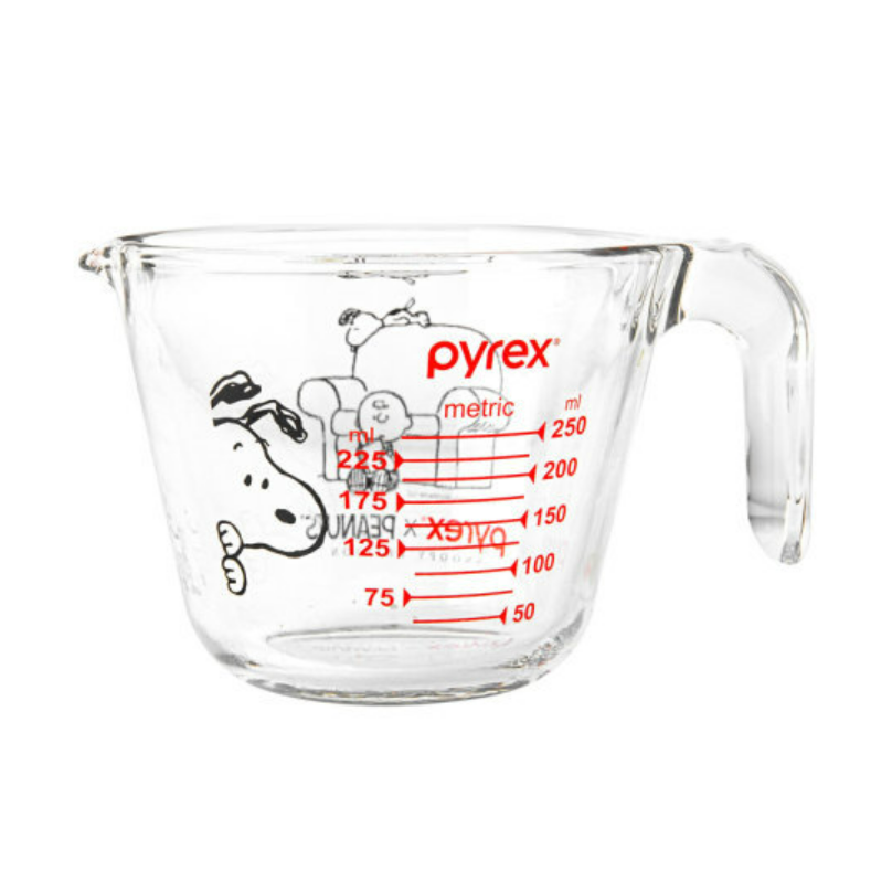 파이렉스 스누피 내열유리 계량컵 34,100원