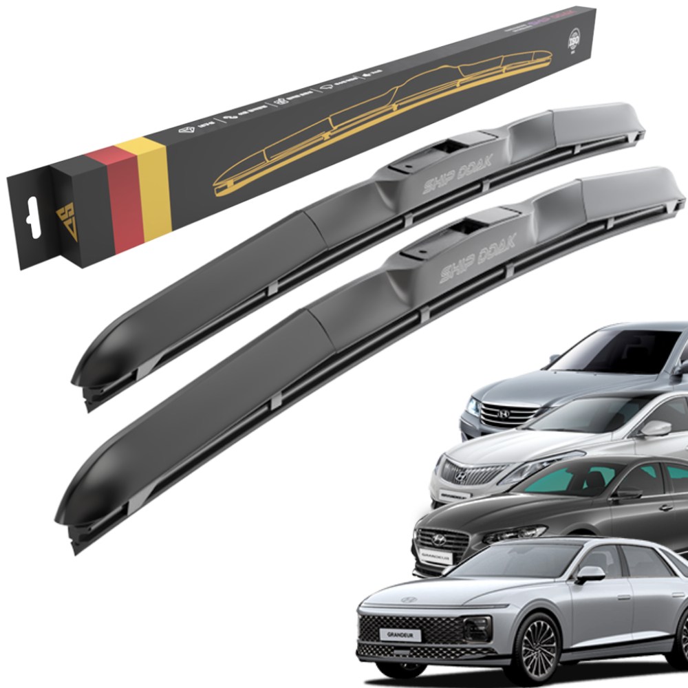 현대 그랜저 전차종 와이퍼 호환 순정형 하이브리드 와이퍼블레이드, SW-그랜저GN7(22-현재)650+450 17,800원