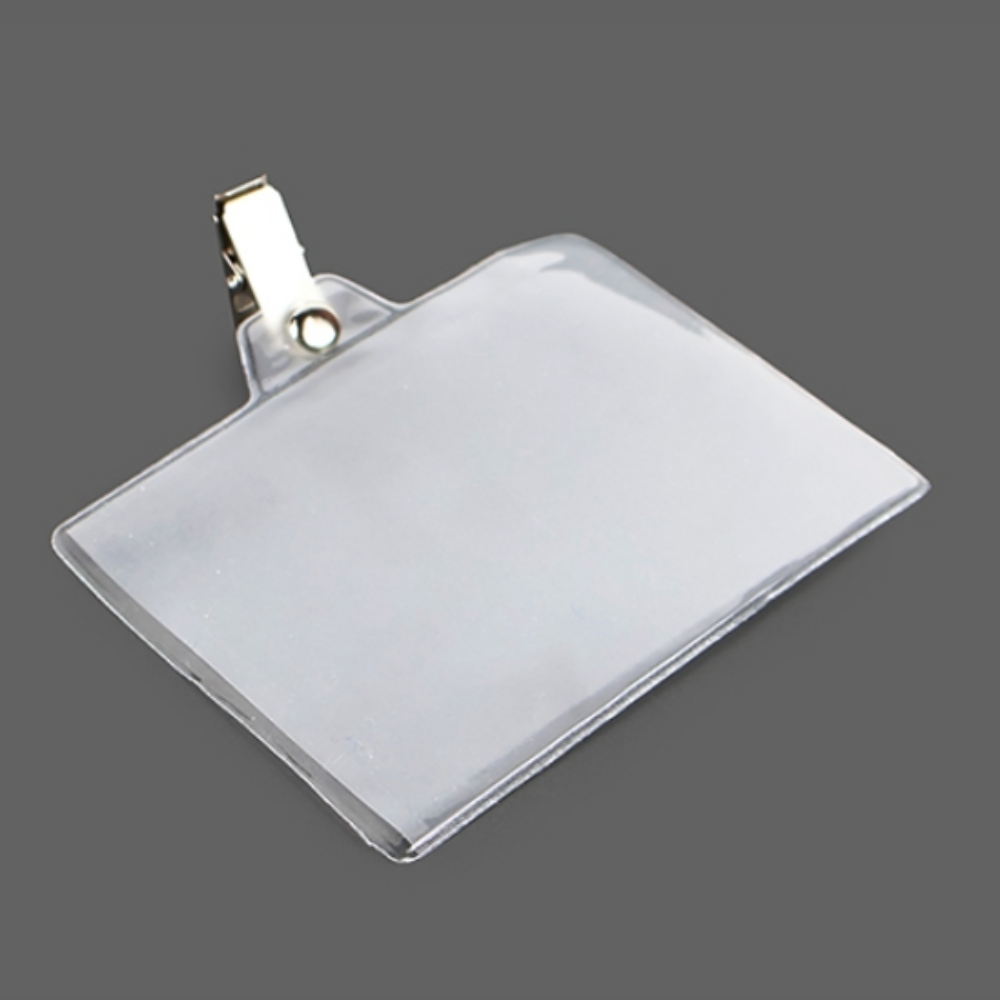 SSZ 행사용 집게형 명찰케이스 104x75mm 100개입 27,700원