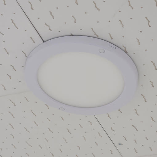 LED 6인치 원형 엣지 직부등 15W 주광색 무타공 슬림 조명, 1개 7,190원