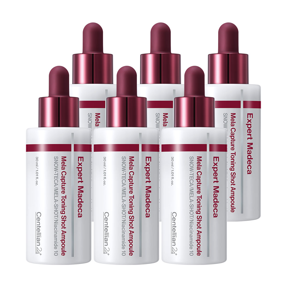 [최신상] 센텔리안24 엑스퍼트 마데카 멜라캡처 토닝샷 앰플, 6개, 30ml 155,400원