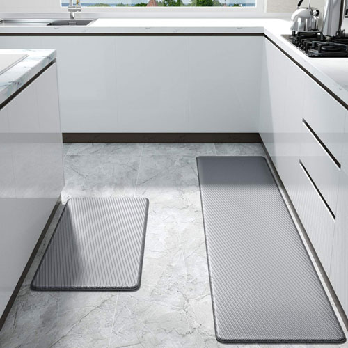 무타공마켓 PVC 발편한 주방매트 두꺼운 싱크대 매트 발판 논슬립형, 그레이 34,900원
