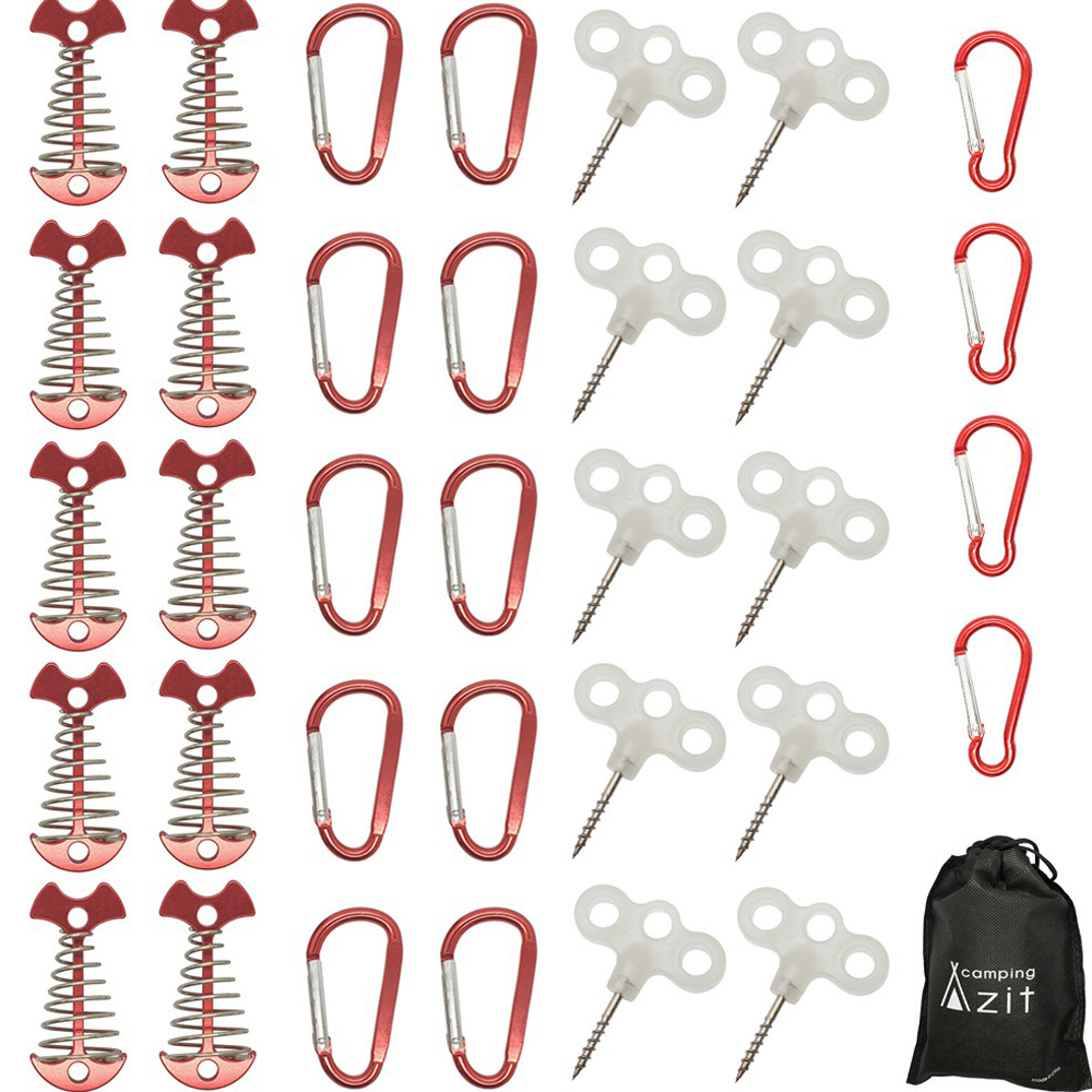 캠핑아지트 리빙쉘 텐트용 오징어 데크팩 35p 세트, 1세트 13,560원