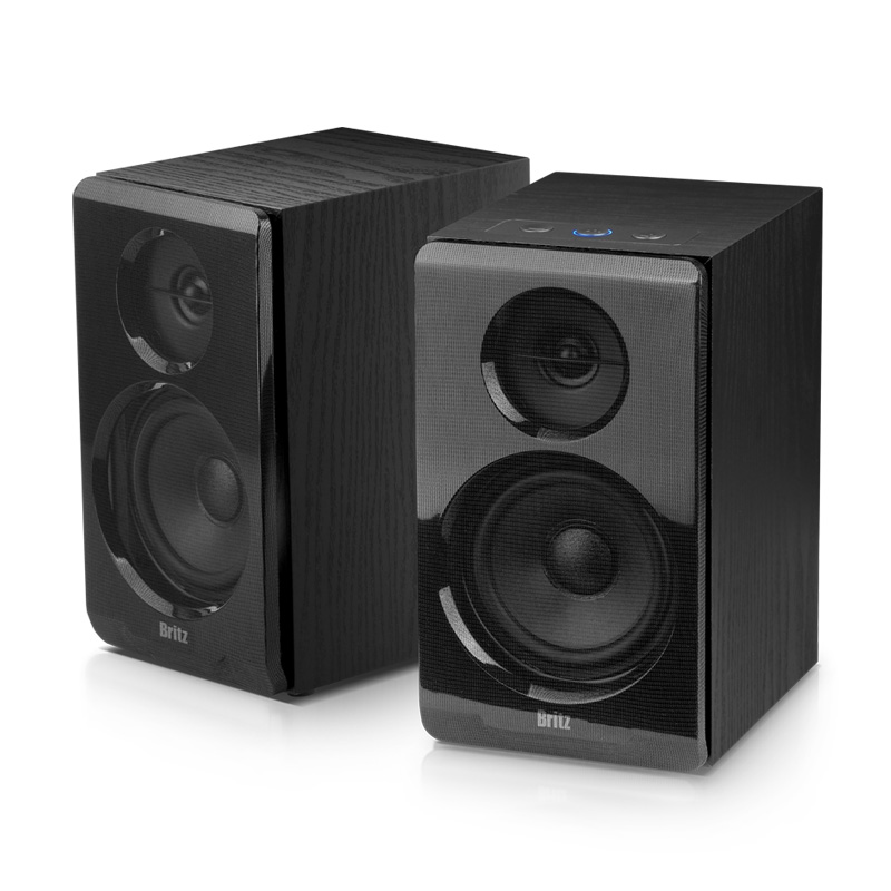 브리츠 2채널 블루투스 스테레오 북쉘프 앰프 내장형 스피커 86,170원