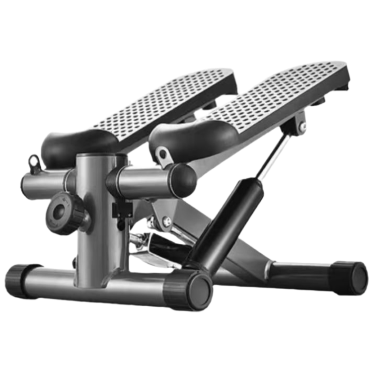 [저소음/야간운동OK] 듀얼유압 스텝퍼 가정용 계단오르기 홈트 다이어트 운동기구 초보자 LED 카운터 보폭조절 120kg 하중, 그레이 54,000원