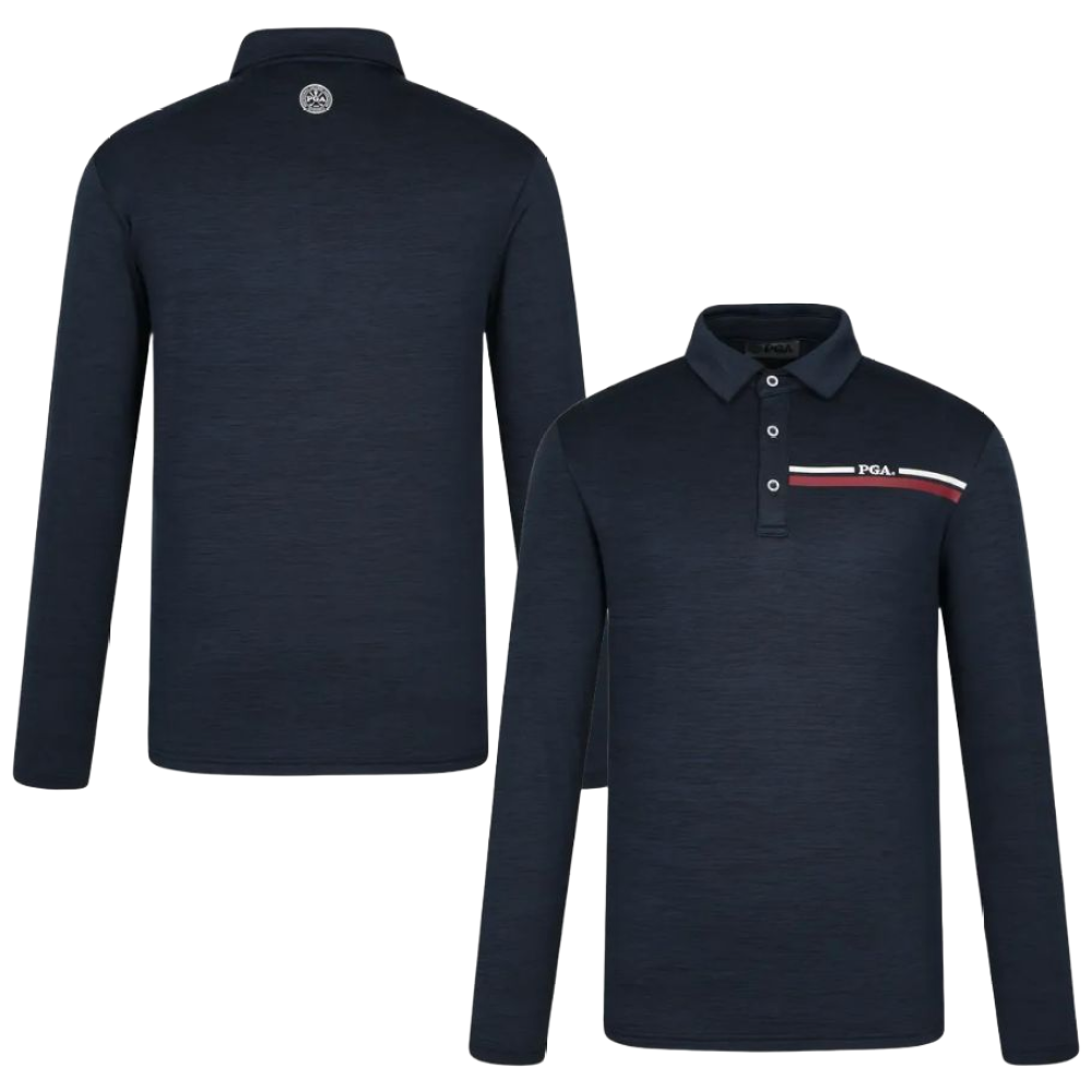 PGA 남성 카치온패턴 긴팔카라티셔츠 PGMTS43308 31,470원