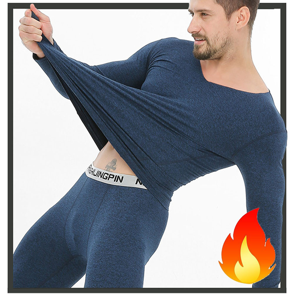 스포코지 남자 내복 상의 하의 발열내의 세트 피치 기모 13,500원