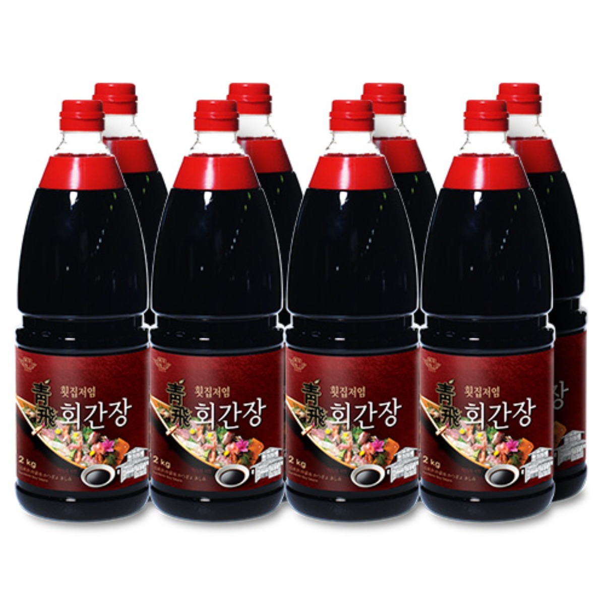 청비 횟집저염회간장 (2kg/8병) 49,600원