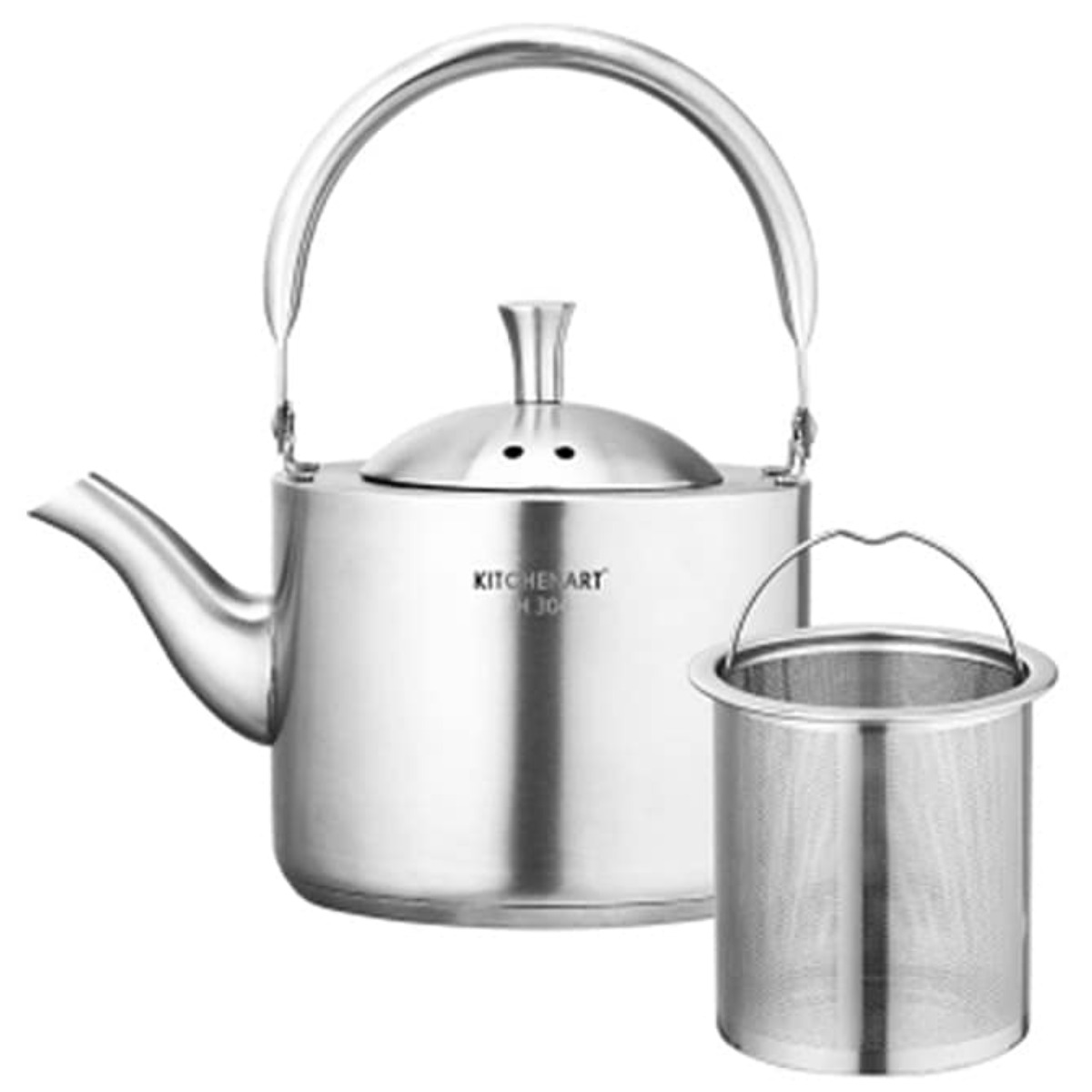 스텐 차 주전자 차망 거름망 뱅쇼 한약재 보리차 인덕션 가스레인지 차거름망 케틀팟 스테인리스 304 3size, 1개, 3L, 304스텐 65,800원