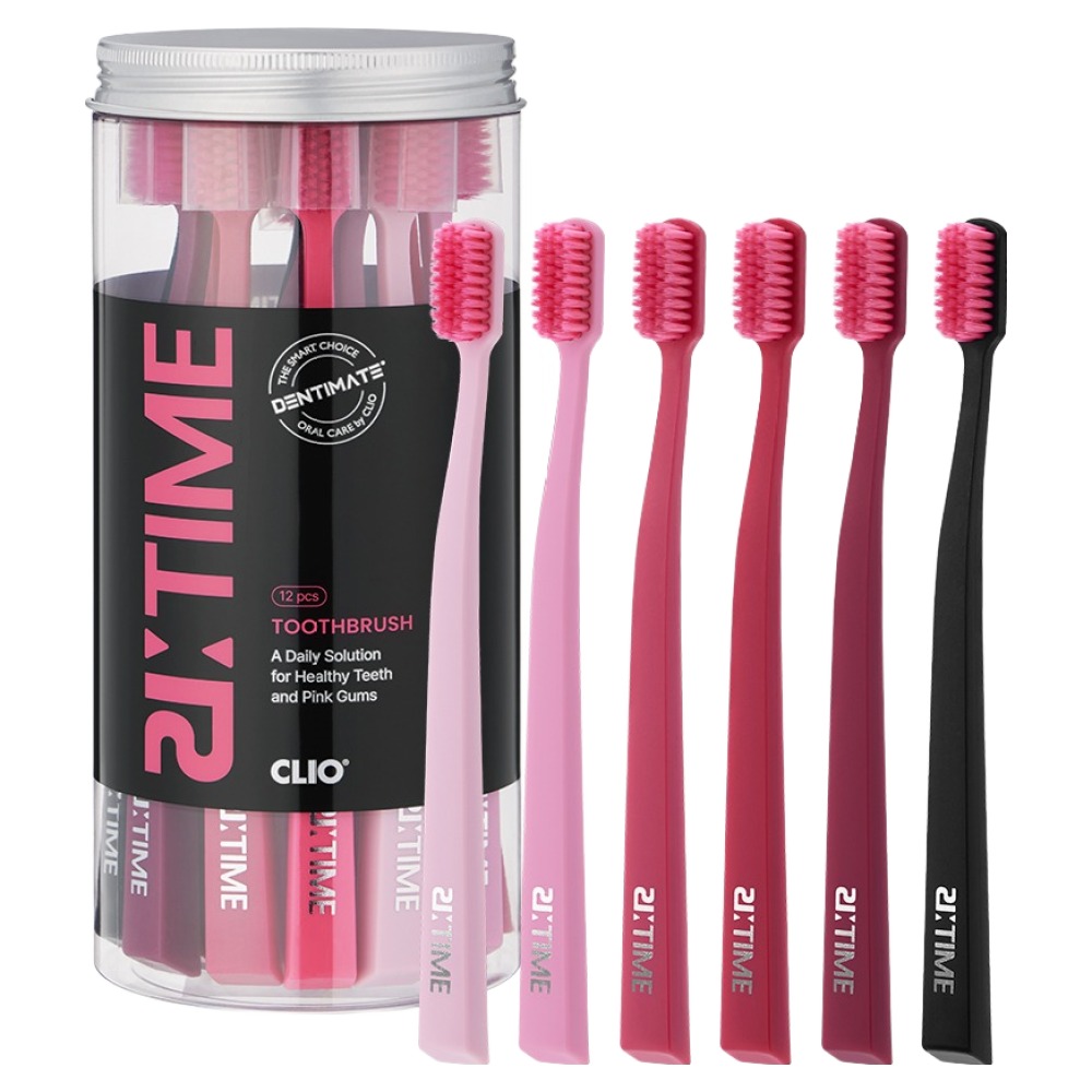 크리오 덴티메이트 리타임 초미세모 핑크 밸런스 칫솔 6종 x 2p 세트, 1세트 9,900원