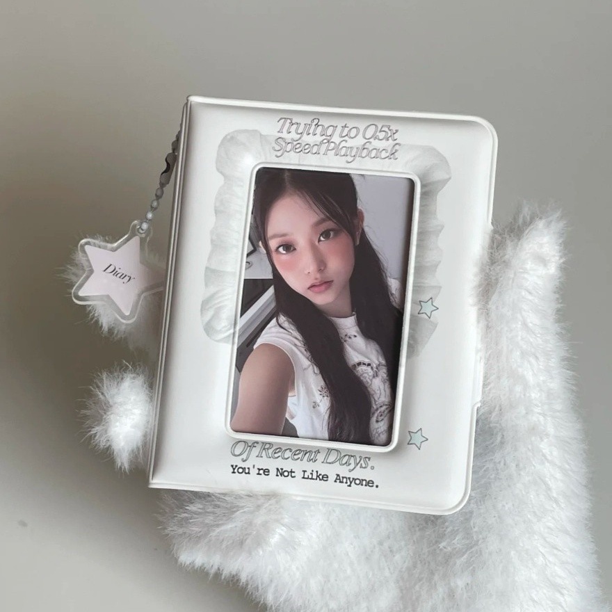 아이돌 포토카드 보관함 영화 포토카드 보관함 인스탁스 미니 포토앨, 1매, 제2면 크림 화이트 카드 앨범[내지 20장 포함] 9,900원