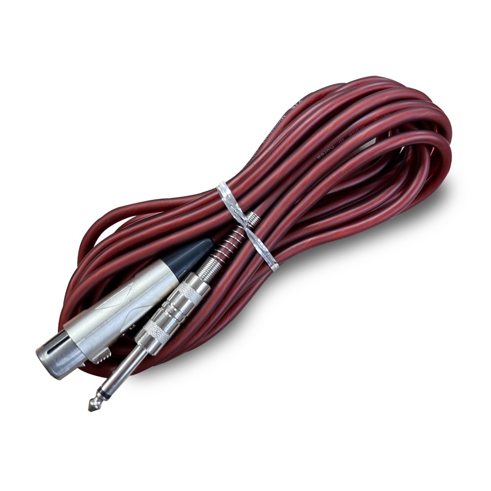 마이크케이블 유선 마이크줄 5M 노래방 마이크 갈색 동박선 캐논-55잭 9,500원